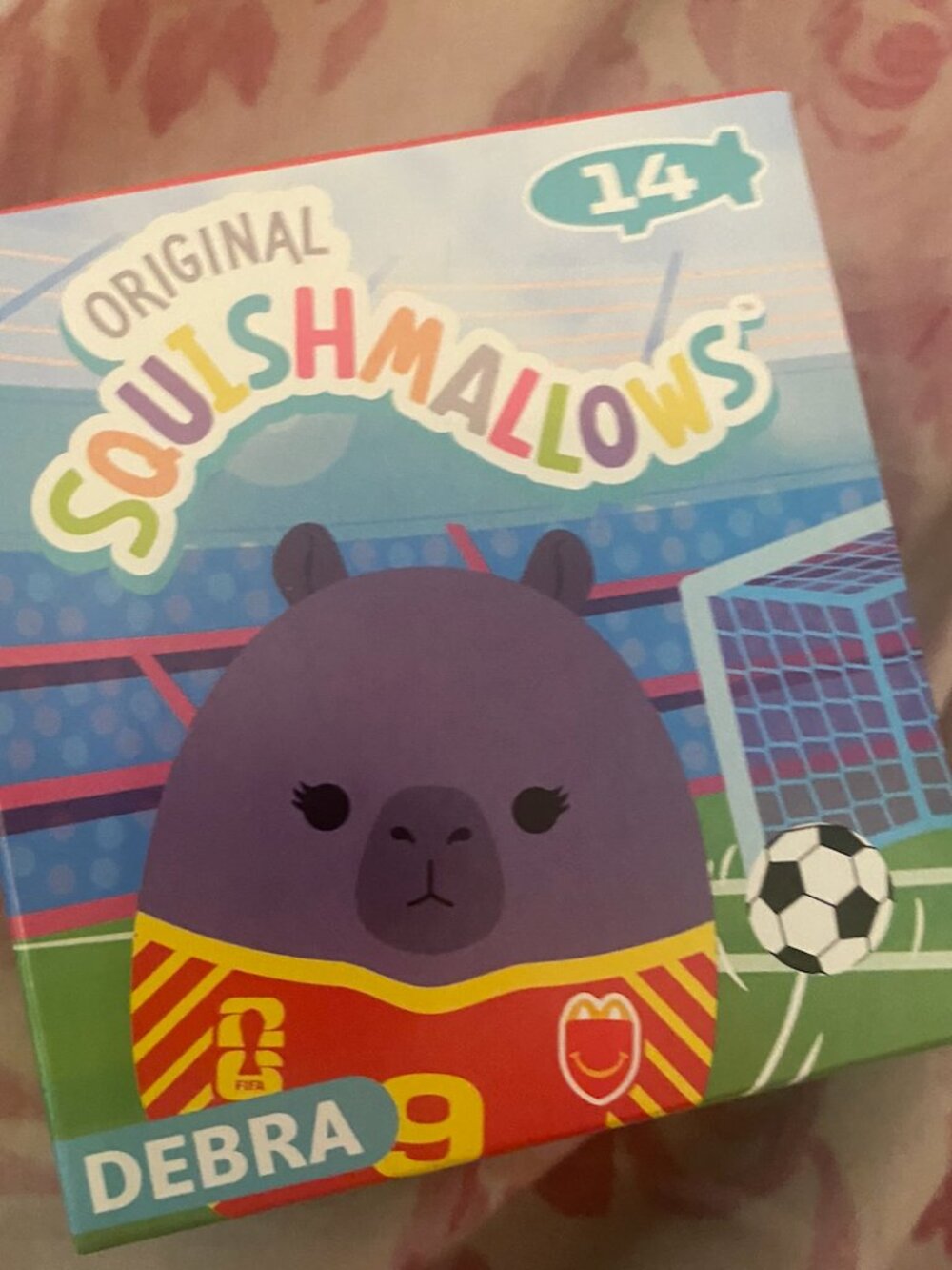 Fifa Mcdonalds Squishmallows  Debra 14